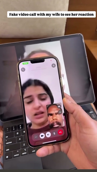 Prank with Wife video call #funny #comedy #prank #video k