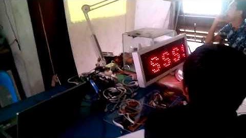 the first step to make a shift register moving text