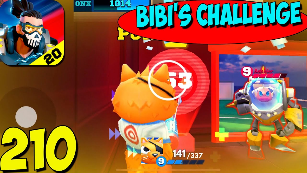 FRAG Pro Shooter - Walkthrough Gameplay part 210 - BIBI'S Challenge😍😎(iOS, Android)