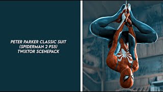 peter parker classic suit (spiderman 2 ps5) twixtor scenepack