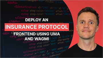 Deploying a front end for a DeFi insurance protocol using UMA Protocol and WAGMI
