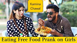 Eating Free Food Prank With a Twist@ThatWasCrazy