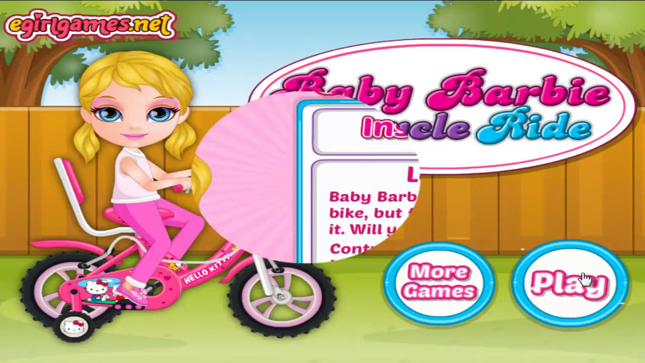 Barbie Bicycle Injury Baby Barbie Bike Game Dora the Explorer 2022