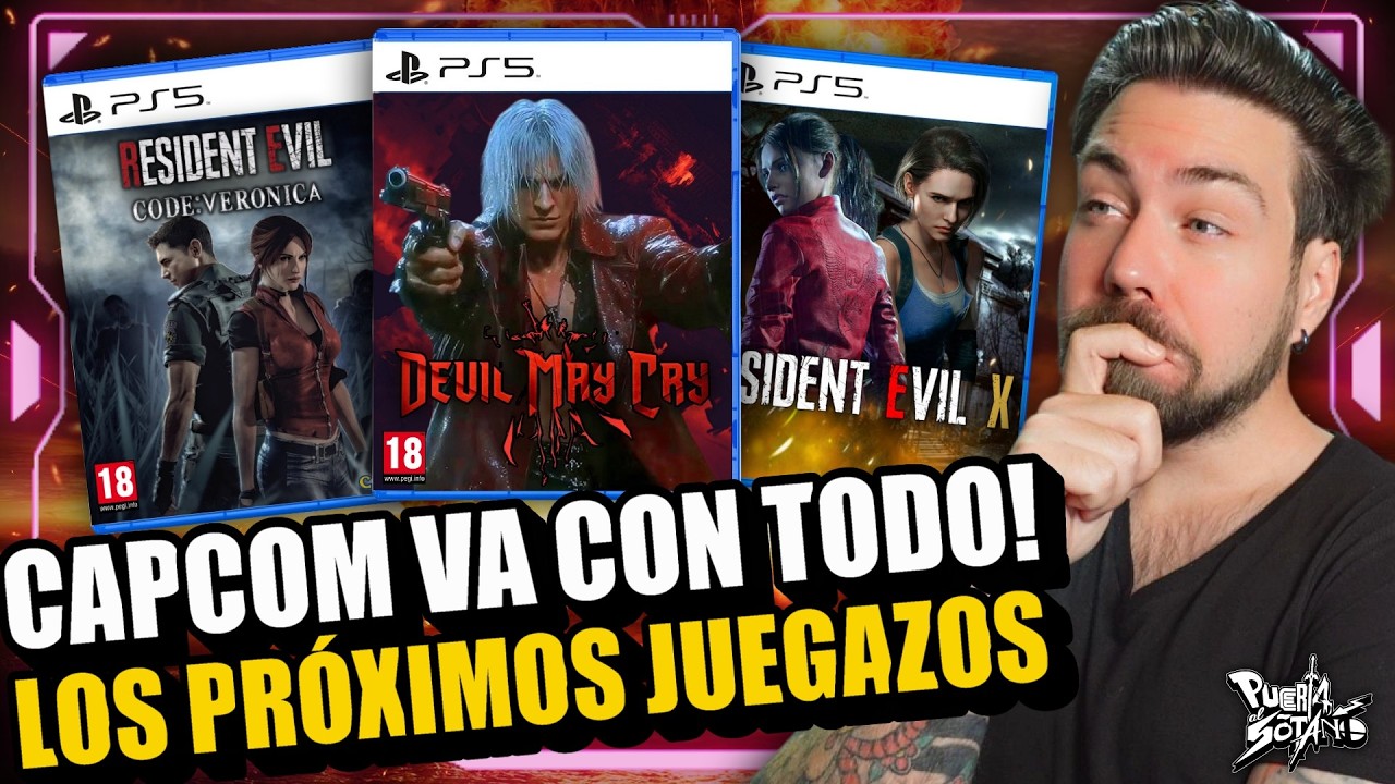 🔥Capcom VA CON TODO! Se filtra su INCREÍBLE LINE UP de JUEGOS! Devil May Cry REMAKE y RESIDENT EVIL! episode artwork