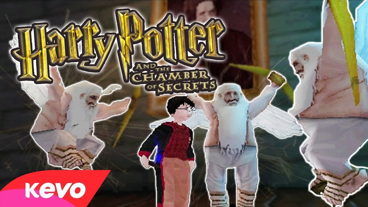Harry Potter on the PS1 but wtf is going on