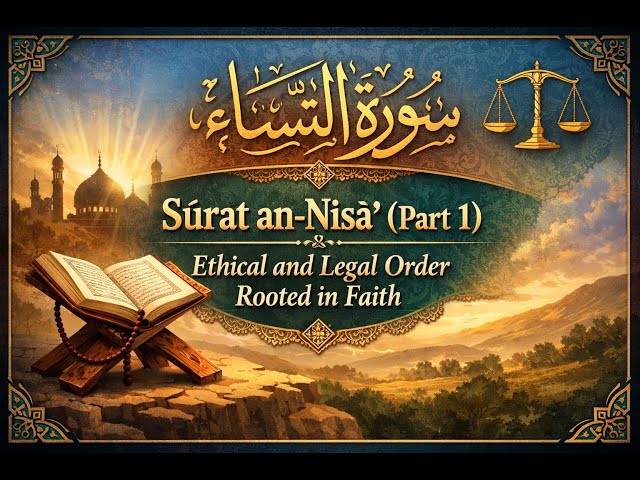 Sūrat an-Nisāʾ (Part 1): Ethical and Legal Order Rooted in Faith