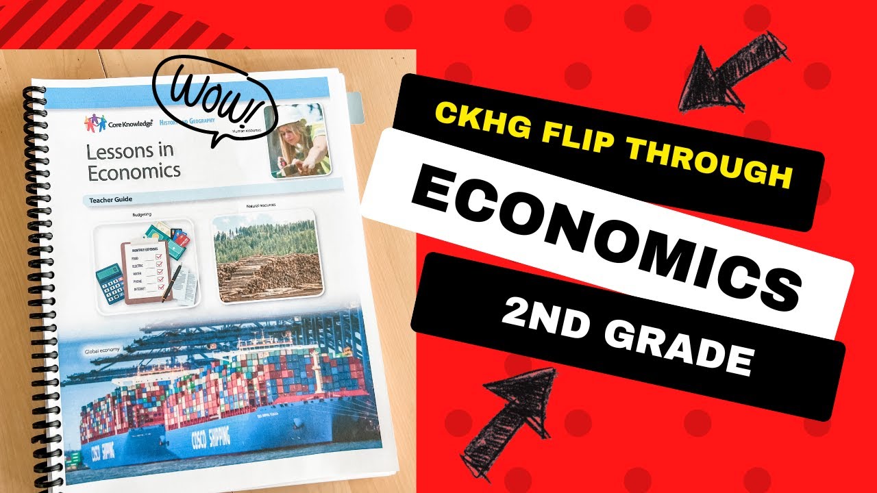 CKHG Lessons in Economics Grade 2 | Homeschool Curriculum Flip Through