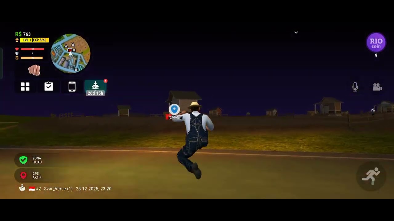 Mencoba kota baru di rio rise 