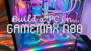 My First Time Building a PC - GameMax N80 White Case Intel Core Ultra 5 and Nvidia RTX 5060 TI