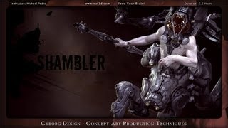 Cyborg Design - Concept Art Production Techniques