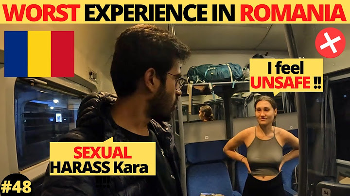 BAD Experience in ROMANIA TRAIN 😡 !