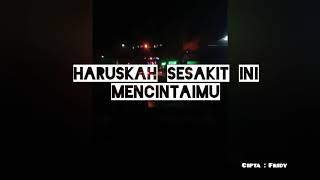 Lagu ciptaan sendiri  bikin bapeerr \