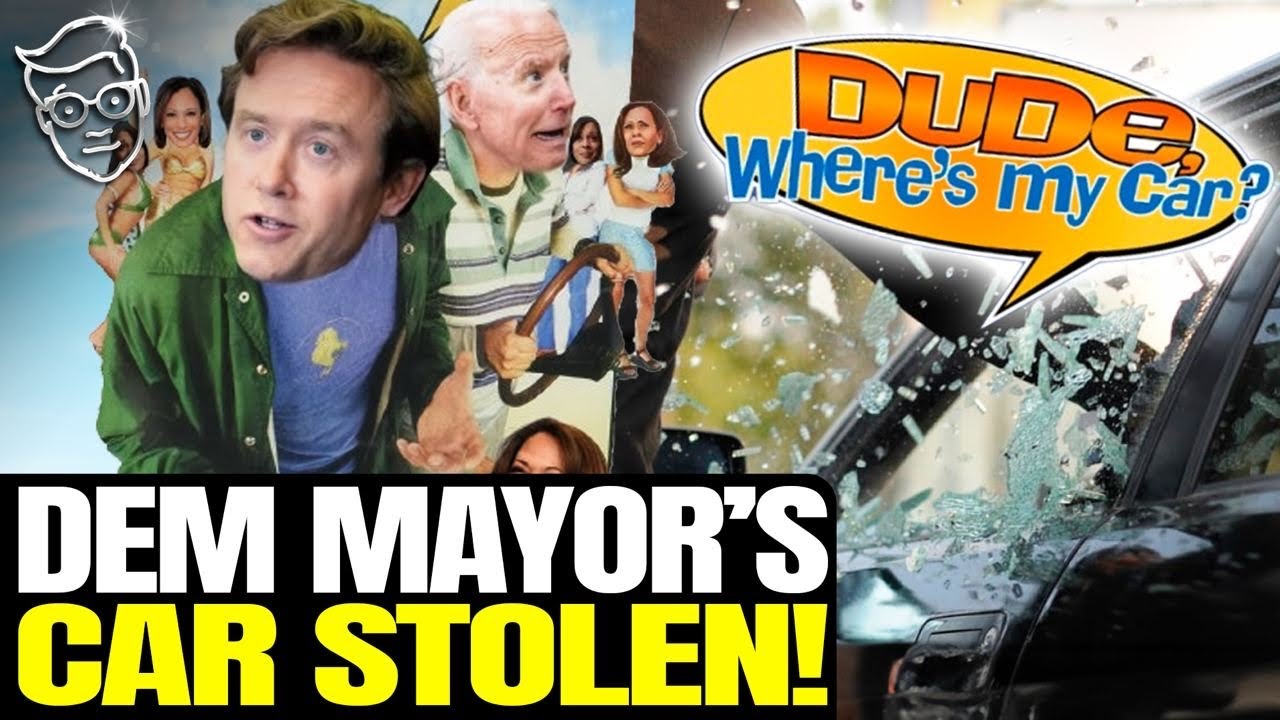 Dem Mayor Who Defunded Police Has Car STOLEN As He Meets With Joe Biden! Cops SHRUG: "Good Luck Pal"