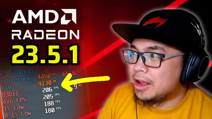Improved VRAM and RAM Usage with AMD 23.5.1 Drivers
