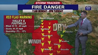 Storm Tracker Forecast: Sunny & warmer with elevated fire danger Memorial Day