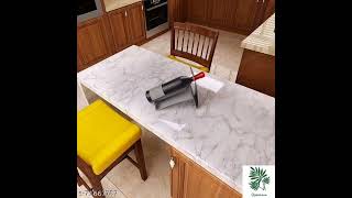 Aluminium Foil Stickers, Oil Proof, Kitchen Backsplash Wallpaper Self-Adhesive Wall Sticker screenshot 2