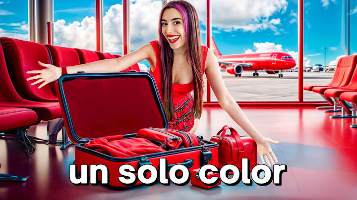 24 HORAS VIAJANDO DE COLOR ROJO
