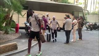 Trabzonspor, Monaco maçı için Fransa'da