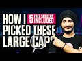 How i filtered indias fastest growing large caps cheatsheet included 