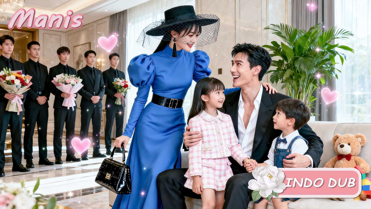 CEO tampan terkejut melihat dua anak mirip dirinya, mereka tersenyum dan memanggilnya “Daddy”!👧🏻🧒🏻