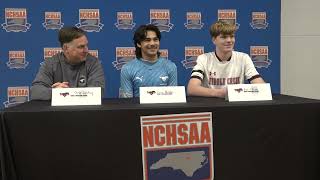Press Conference: 6A boys soccer runner-up Middle Creek (Nov. 22, 2025)