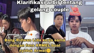 Download Lagu BIKIN NYENGIRR 😱 Klarifikasi arbil tentang gelang couple, asupan armel nih❤️‍🔥🤭 MP3