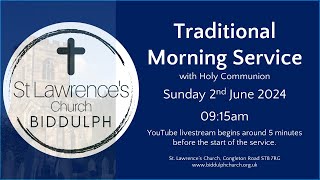 Traditional Morning Service (09:15)