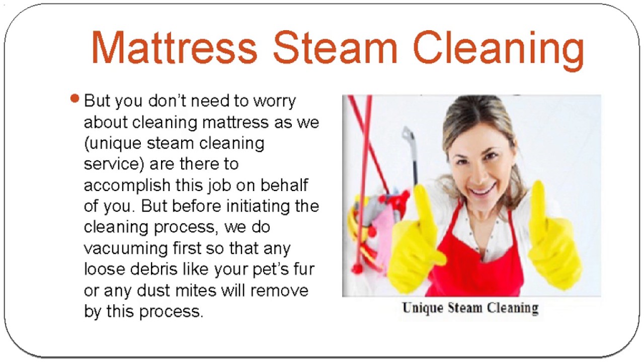 Unique Steam Cleaning Renowned Steam Cleaning Service in Melbourne