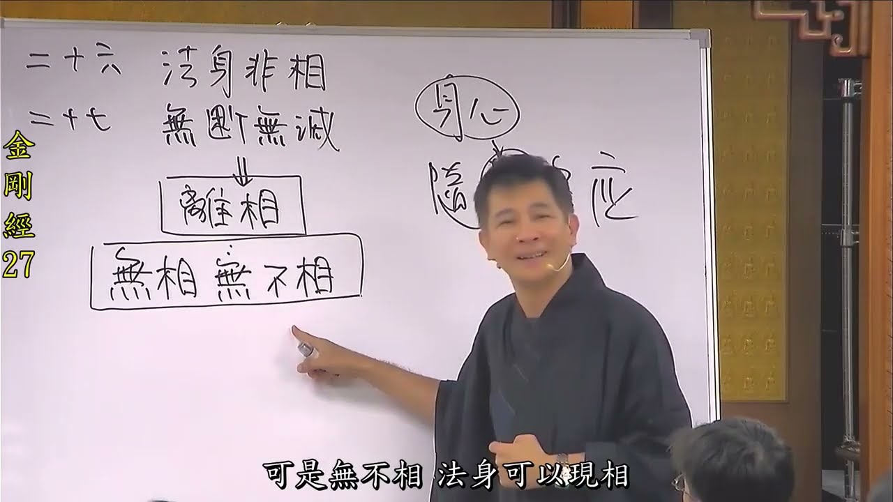 《金刚经》27🌷金刚经说什么？ 陈国恩（體佛法师，新北福慧寺出家）妙解如来法义，带你开启般若智慧，断除一切烦恼 ，明了宇宙万物及生命的终极真理-实相。