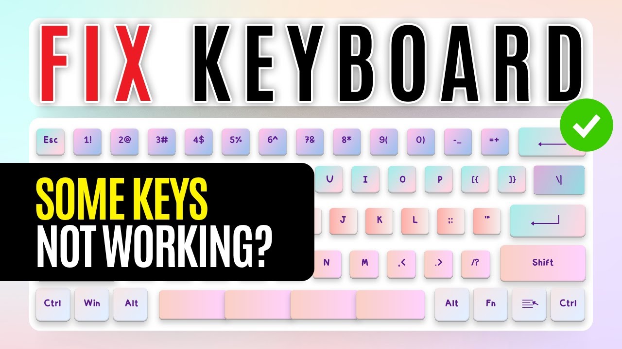 Как исправить неработающую клавиатуру ноутбука | 100% решение для Windows 10/11