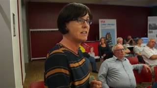 Inge Hannemann Auf Einer Diskusionsveranstaltung Am 15 Juni 2017