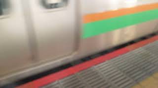 JR湘南新宿ライン快速国府津行き 池袋駅到着