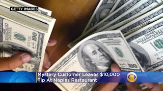 Mystery Diner Leaves $10,000 Tip At Naples Restaurant