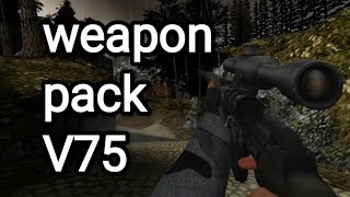 Weapon pack V75/CS1.6/Android/PC
