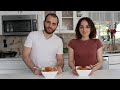 Lilyth & Arnak Make Spaghetti With Meat Free & Turkey Meatballs - Heghineh Cooking Show