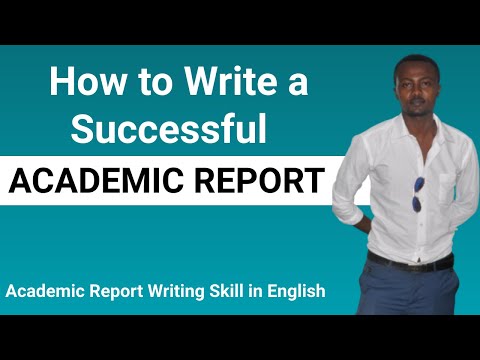 How to Write a Successful Academic Report | Brief Explanations on Elements, Structure, and Template