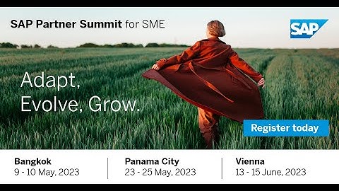 2023 SAP Partner Summit for SME