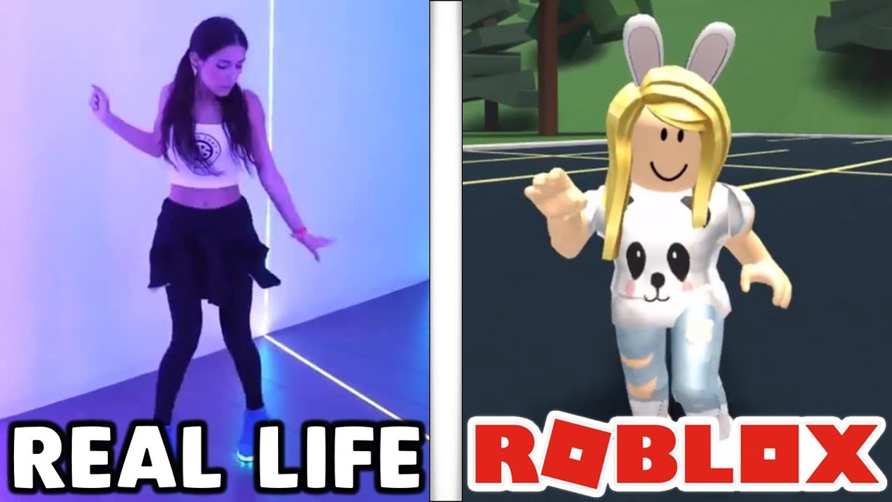 Roblox Dances In Real Life Youtube - roblox in real life