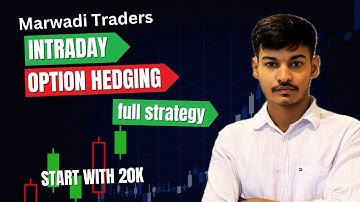 Option Hedging Intraday Strategy | Full video | With Backtesting | Marwadi Traders