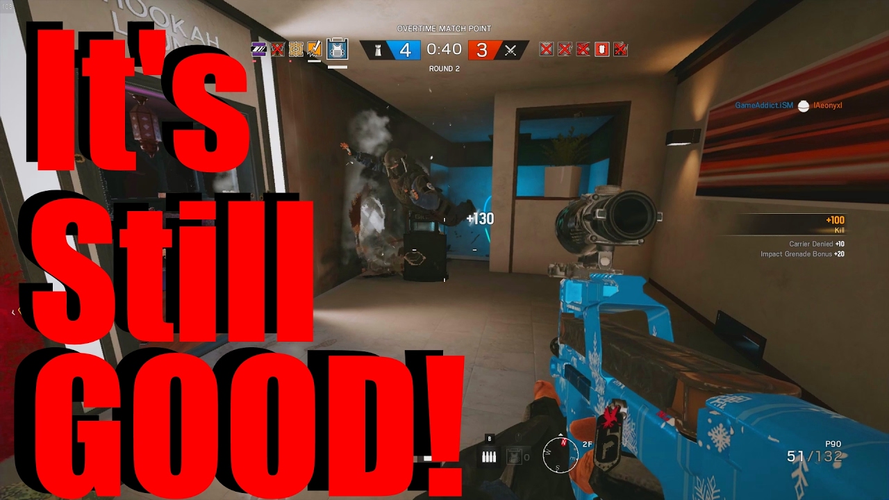 P90 Beast Mode - Rainbow Six Siege - YouTube