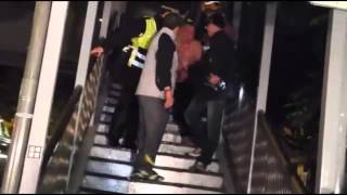 黑影鬧事學運糾察隊遭砍斷手指--蘋果日報 20140323