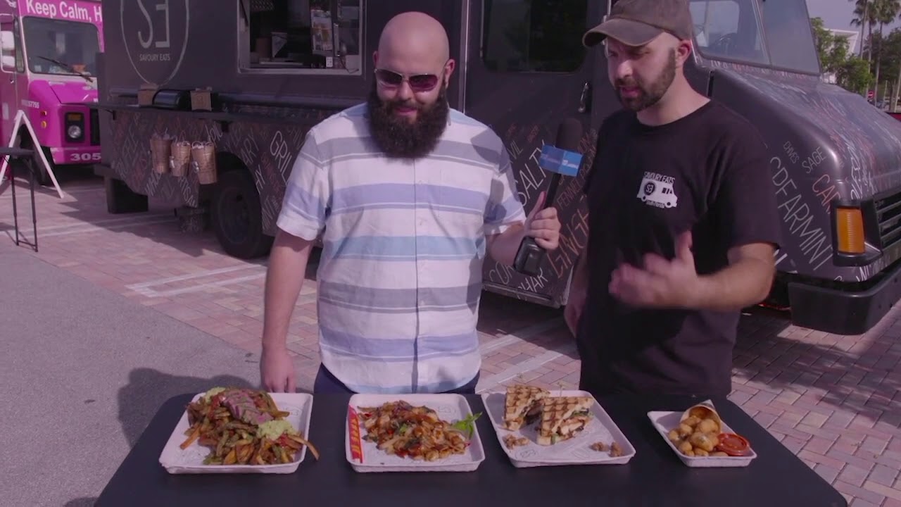 Yelp Interview Savoury Eats Food Truck West Palm Beach YouTube