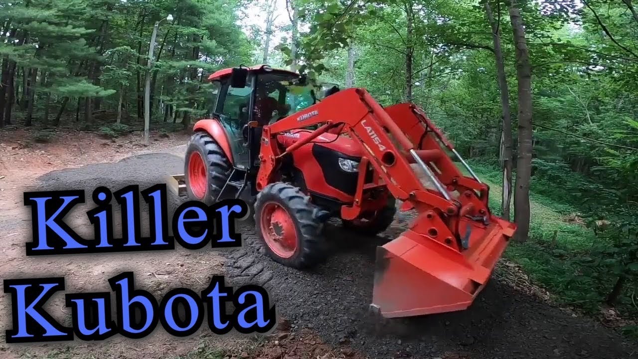 My Kubota Tractor Box Blade Grading YouTube