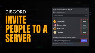 How To Invite People To A Discord Server | Discord Server Invite Link
