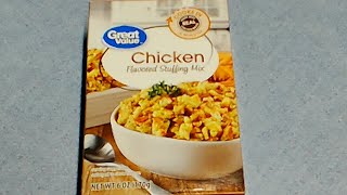 Review Great Value Chicken Stuffing