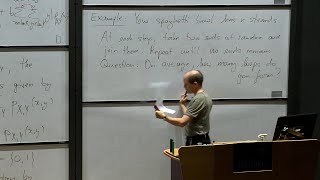 Probability Lecture 6: Joint and conditional distributions - 1st Year Student Lecture