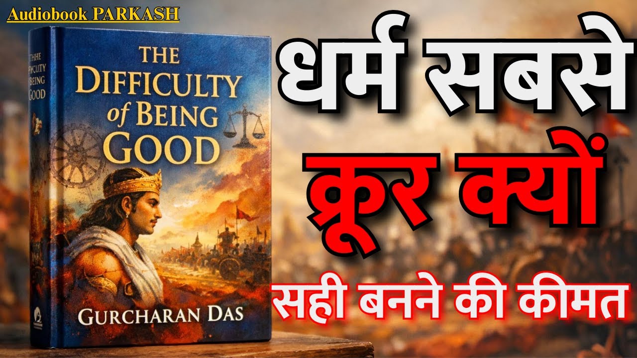 The Difficulty of Being Good | Gurcharan Das | Mahabharata आधारित Audiobook | धर्म सबसे क्रूर क्यों