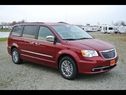 red town and country van