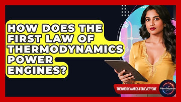 How Does The First Law Of Thermodynamics Power Engines? - Thermodynamics For Everyone