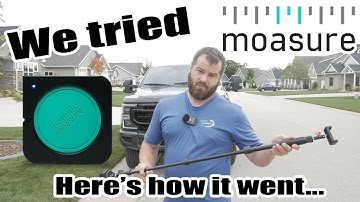 Trying out Moasure! | Measuring and Grading Tech | Landscaping Vlog